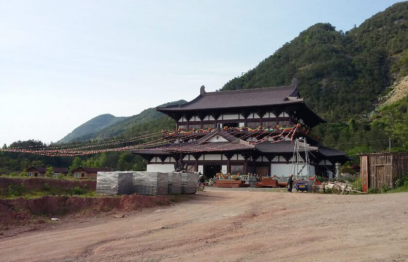 寺廟工程施工—護(hù)國寺  第1張